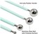 4-Pack Cake or Clay Sculpture Modeling Tools Double-Ended Metal Ball Stylus Dotting Set Stainless Steel for Sculpting Modeling